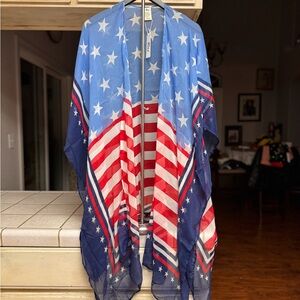Raj America Kimono. OS.